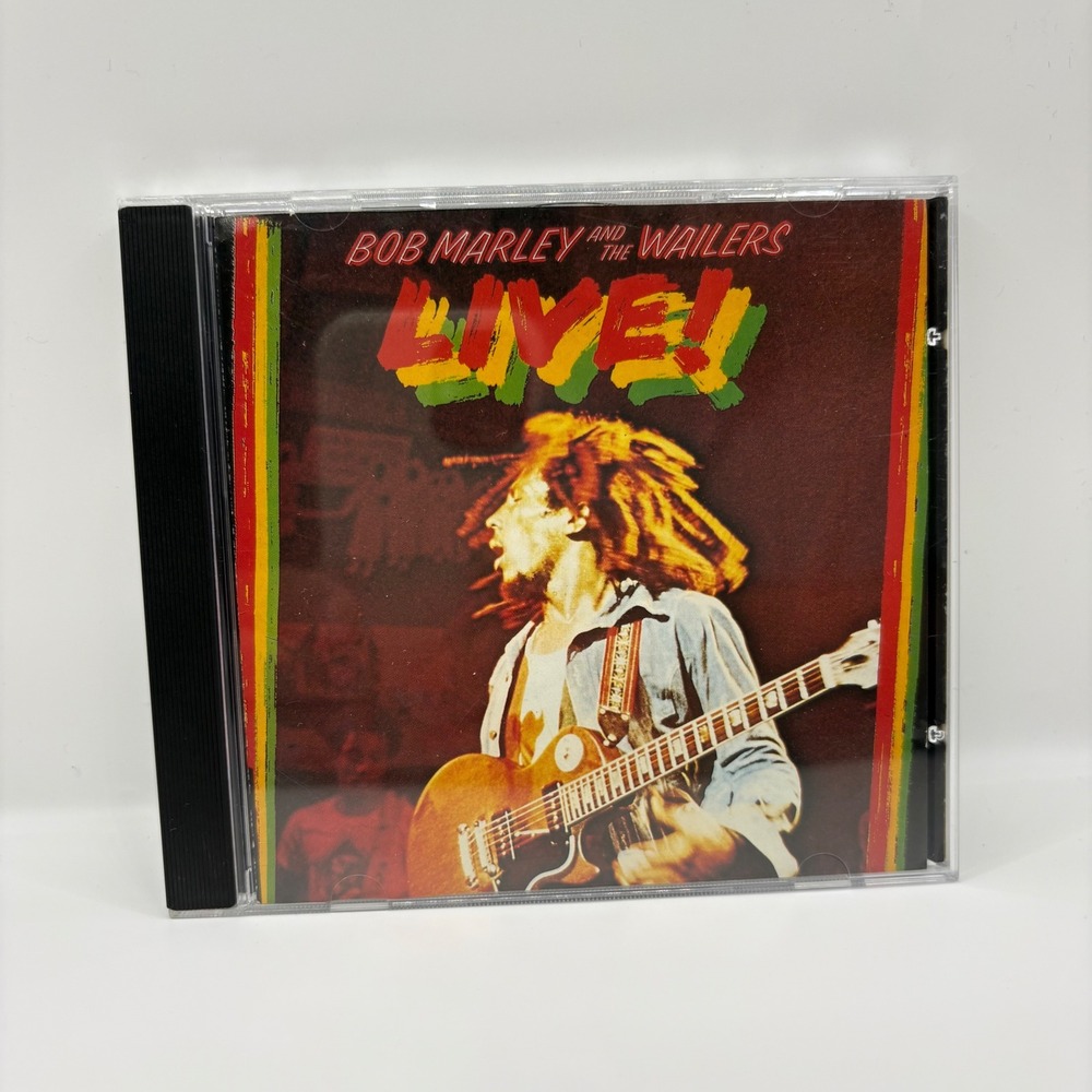 Bob Marley Live! CD Tuff Gong Reggae 422-846 203-2 Excellent Remastered Lyceum
